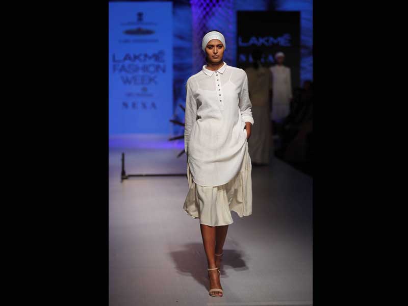Designer Khadi Show at Lakme Fashion Week 2018
