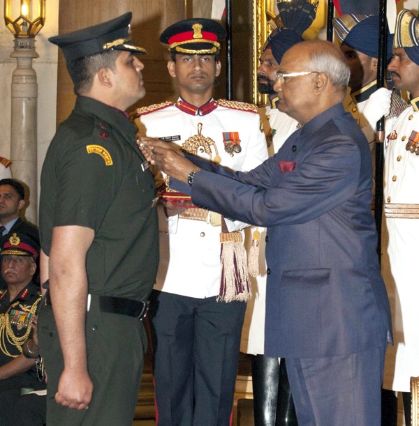 President Kovind, VP Naidu, PM Modi attend Defend Investiture Ceremony