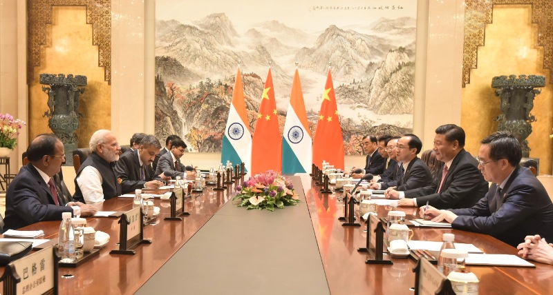 Modi meets Jinping
