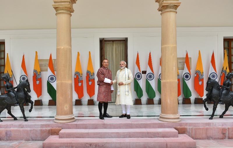 Bhutan PM visits India 