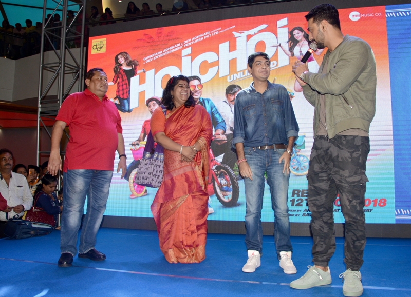 Music of Hoichoi Unlimited launched in presence of Dev, other actors