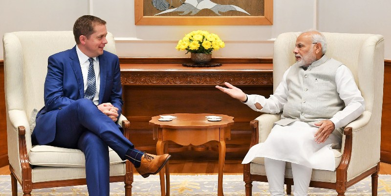Andrew Scheer calls on PM Modi
