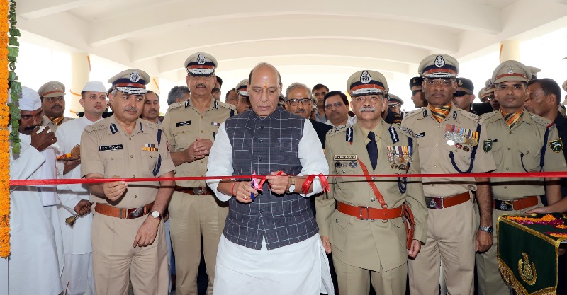Rajnath Singh attends 57th Raising Day Parade of Indo-Tibetan Border Police