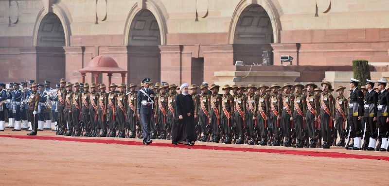 President of Iran Dr Hassan Rouhani visits New Delhi