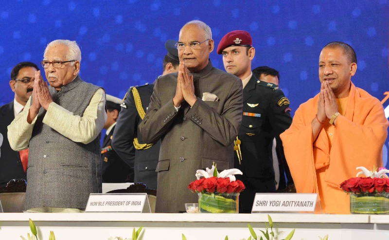  President Ram Nath Kovind in UP