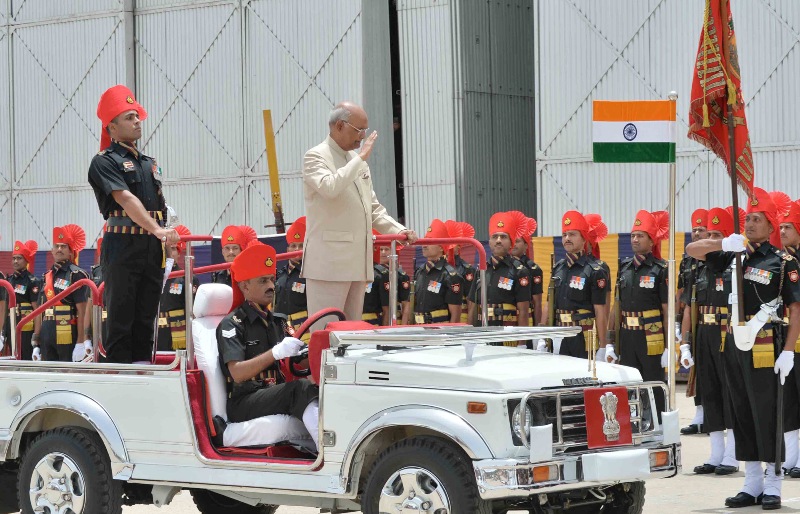 Kovind attends Civic Reception hosted by the State Government, at Jaipur, Rajasthan 