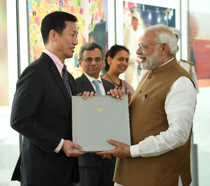 Narendra Modi enplanes for India after three-nation visit  