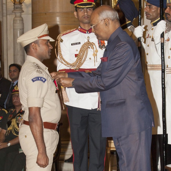 President Kovind, VP Naidu, PM Modi attend Defend Investiture Ceremony