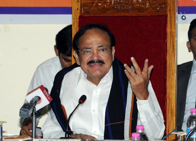  Venkaiah Naidu addresses gathering in Itanagar 