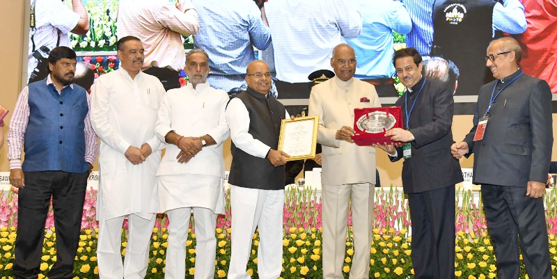 President Kovind addresses at National Awards for Outstanding Services in the field of Prevention of Alcoholism and Substance (Drugs) Abuse 