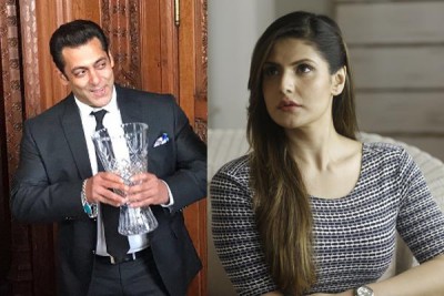 Salman Khan wishes Zareen Khan over 1921 success