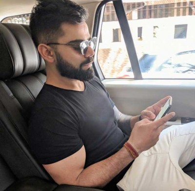 After hectic tours, Virat Kohli enjoys holiday