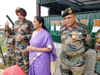 Defence Minister Nirmala Sitharaman  terms "baseless" report of her UK snub