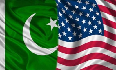 Ambassador of US in Pakistan David Hale meets Foreign Minister Makhdoom Shah Mahmood Qureshi