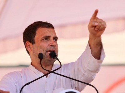 Hope Urjit Patel will show PM Modi his place: Rahul Gandhi