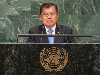 â€˜We do not need superheroes,â€™ the world expects its leaders to tackle global ills, Indonesian vice-president tells UN