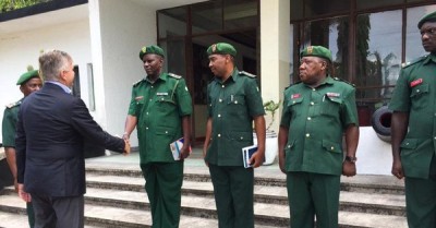 Peacekeeping chief honours Tanzanian troops in Zanzibar, a year on from deadly DR Congo attacks