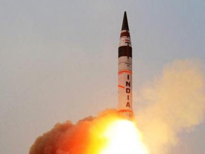 India test fires fifth flight of Agni-5 Ballistic Missile