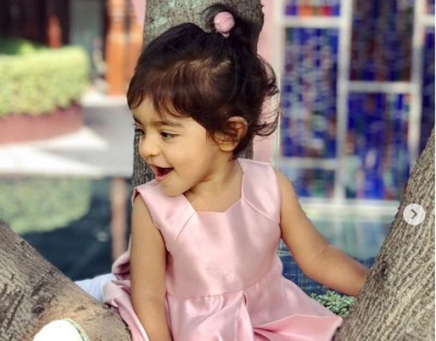 Actress Asin shares first image, name of her daughter