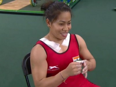 India's weightlifter Sanjita Chanu wins CWG gold