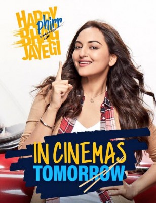 Sonakshi Sinha's Happy Phirr Bhag Jayegi releases