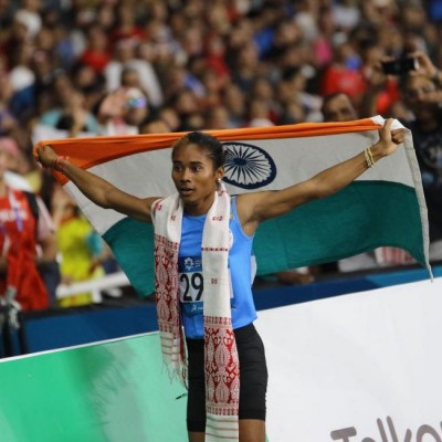Indian team win silver in Asian Games Mixed Relay 4*400m final  