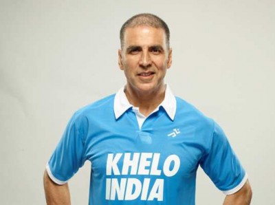 Akshay Kumar supports Khelo India movement