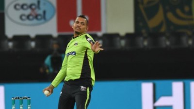 PSL: Sunil Narine reported for a suspected illegal bowling action  