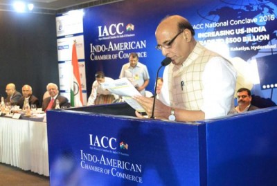 Print media should create awareness among people that violence has no place in democracy: Rajnath Singh