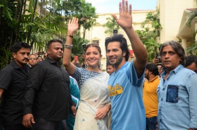 Anushka Sharma, Varun Dhawan's Sui Dhaaga releases today