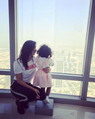 Sunny Leone shares adorable image with daughter Nisha on social media 