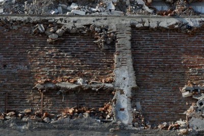 Two children die as wall of Noida school building collapses