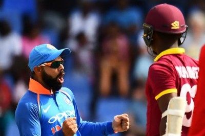 Mumbai ODI: India win toss, elect to bat first against Windies