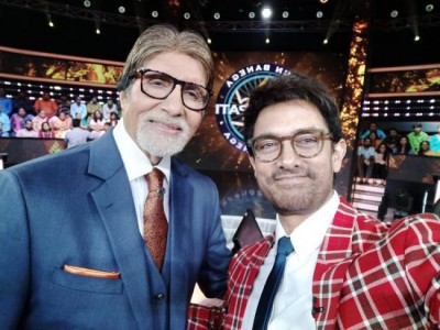 Aamir Khan participates in Amitabh Bachchan's Kaun Banega Crorepati