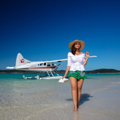 Parineeti Chopra makes entry in 'paradise White Haven beach'