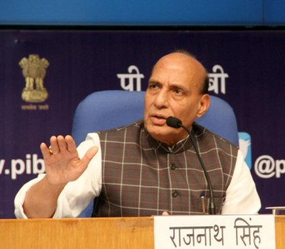 Union Home Minister Rajnath Singh visits ITBP Border Out-Post at Nelong, Uttarakhand on New Year Day 