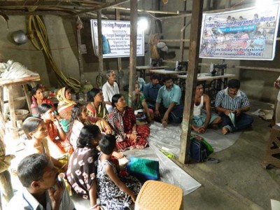 Income generation and better life for the economically backward families are SPADE's basic goals