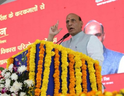 Two Border Battalions to be constituted: Rajnath Singh at press conference in Jammu