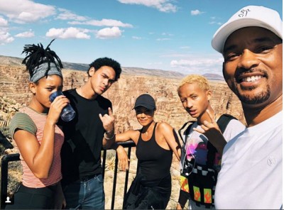 Will Smith bungee jumps from a helicopter on 50th birthday