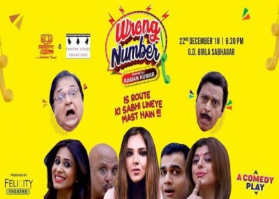 Centre Stage Creations and Sanskriti Sagar to present Wrong Number