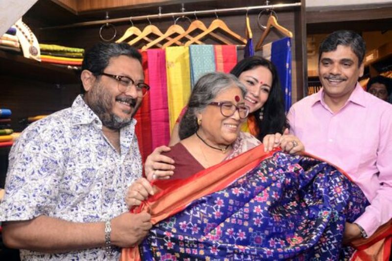 Nabaneeta Dev Sen, Agrimitra Paul launch refurbished boutique Bunkaari India