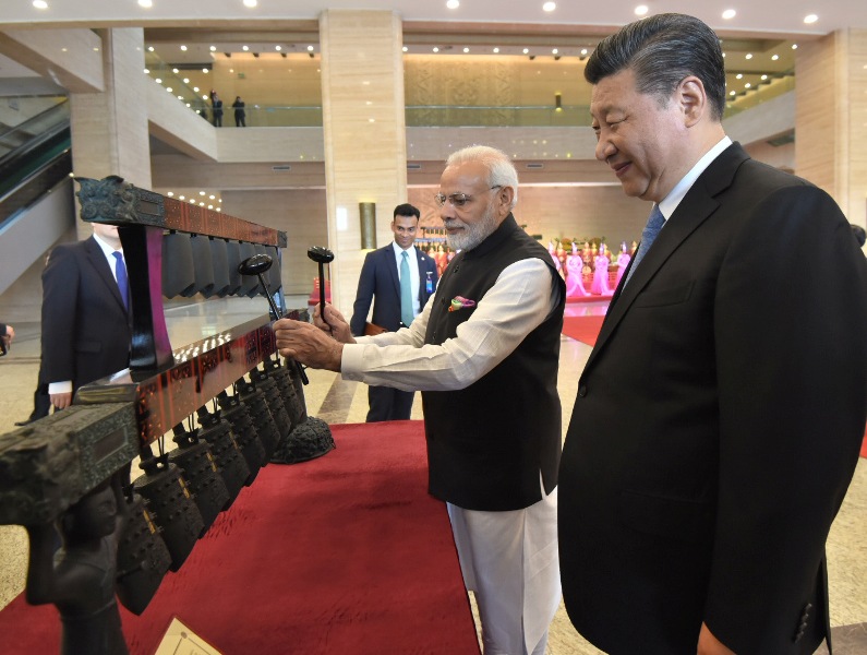 Modi meets Jinping