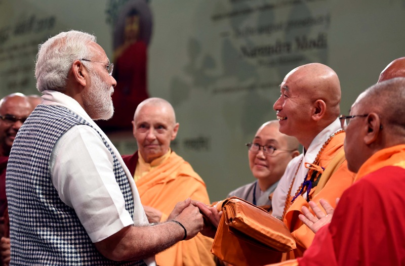 PM Modi attends  Buddha Jayanti  celebrations 