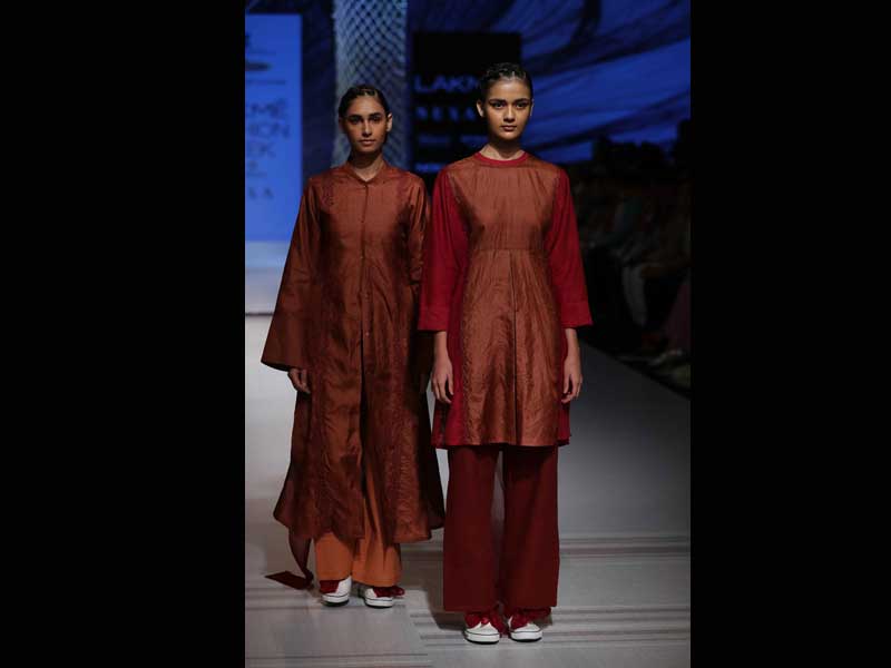 Designer Khadi Show at Lakme Fashion Week 2018