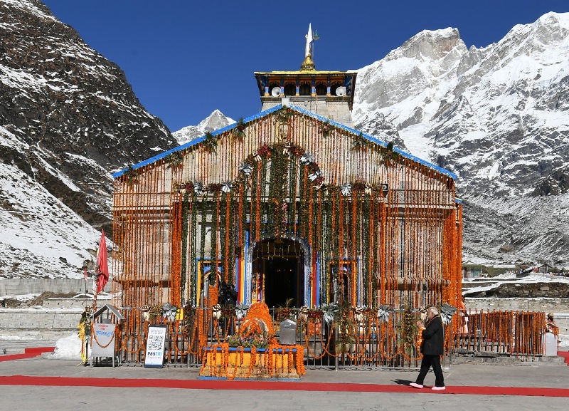 Narendra Modi visits Uttarakhand on Diwali