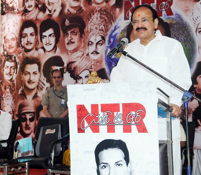 The VP  M Venkiaha Naidu in Hyderabad 