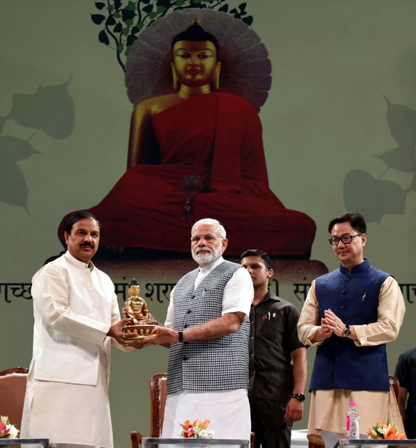 PM Modi attends  Buddha Jayanti  celebrations 