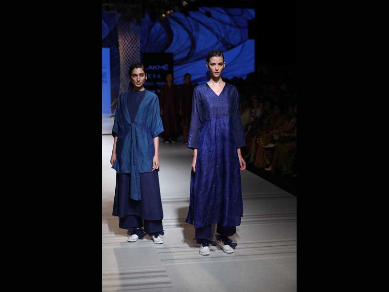 Designer Khadi Show at Lakme Fashion Week 2018