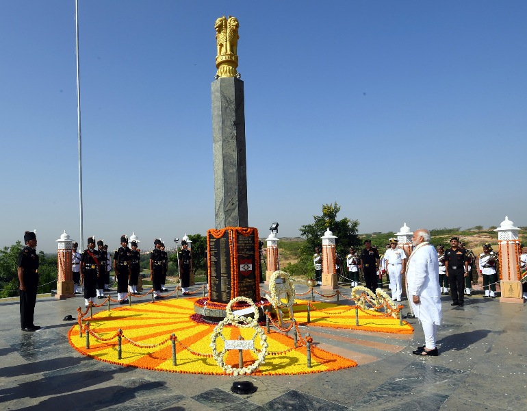 Jodhpur: Narendra Modi attends "Parakram Parvâ€ celebrations