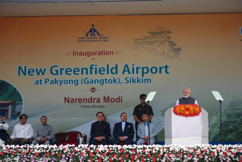 PM Narendra Modi in Sikkim